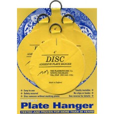 The Original Disc Adhesive Plate Hangers Set of 4x4" 609722691741  121085671826